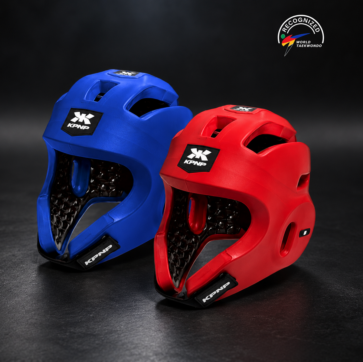Electronic head protector for Taekwondo