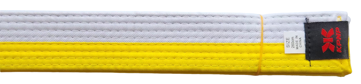 Farbgürtel Weiß & Gelb